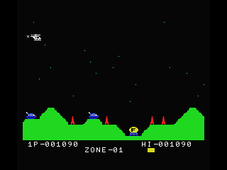 Super Cobra screenshot 4 for MSX
